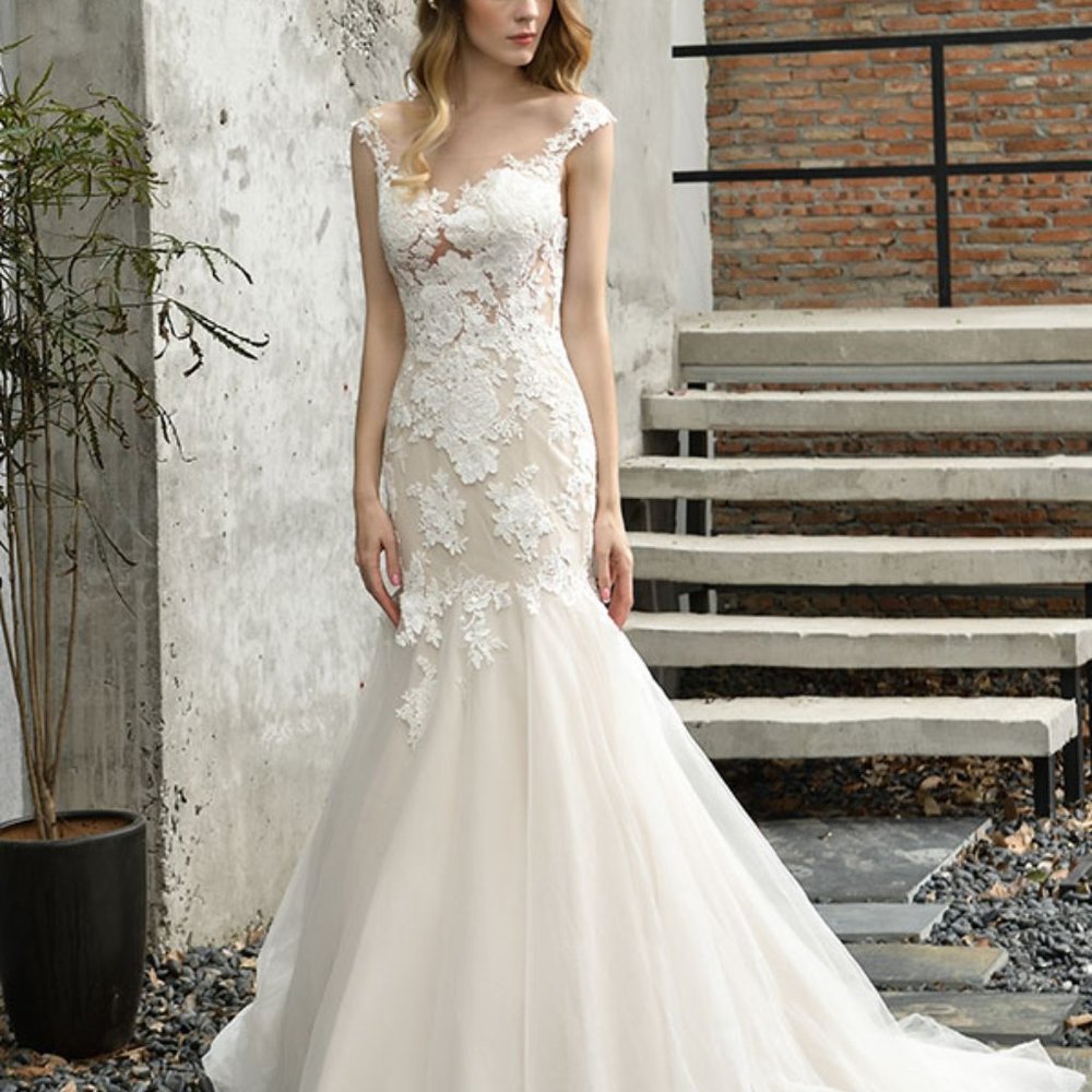 wedding dress shipping free - Picture 9 of 12